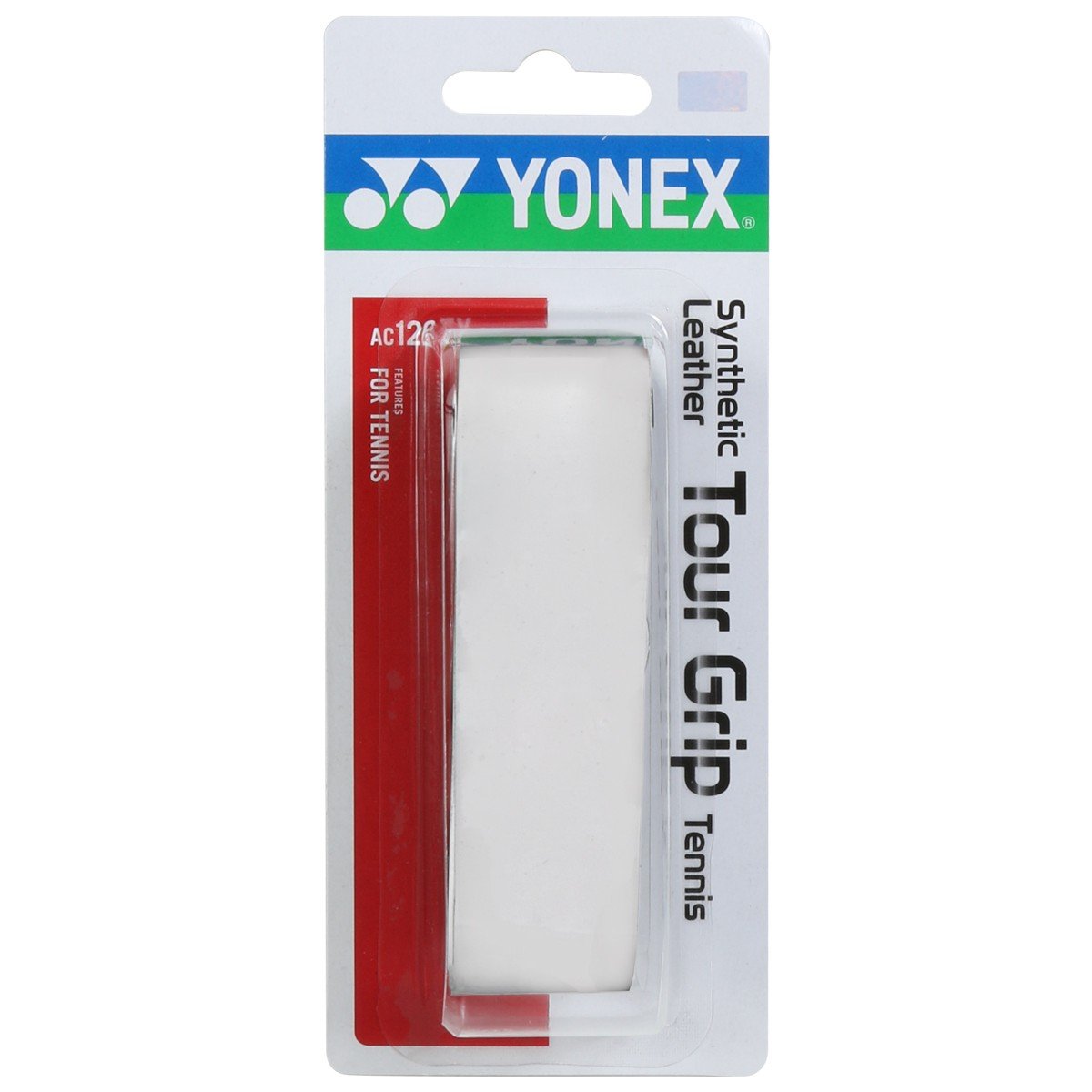 Owijka bazowa Yonex Synthetic Leather Tour Grip biała
