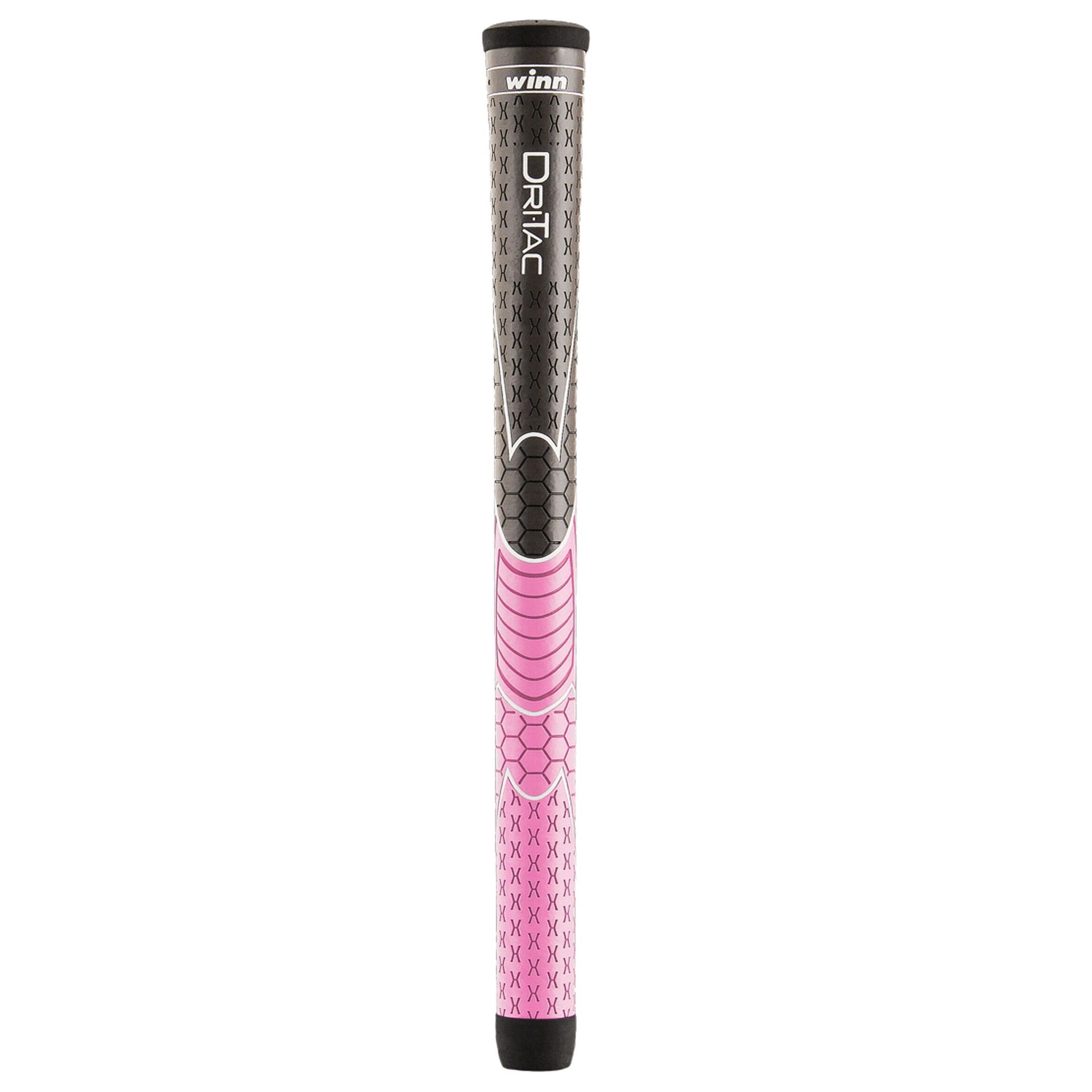 Masters Winn dritac undersize Golf Club Grip, Gray/Pink RW152