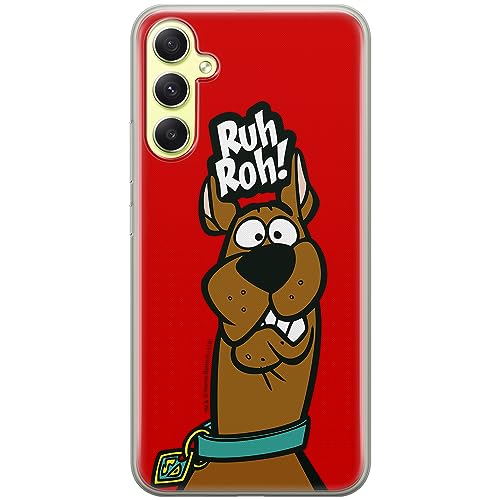 Etui Scooby Doo 007 Scooby Doo Nadruk pełny Czerwony Producent: Samsung, Model: A34 5G