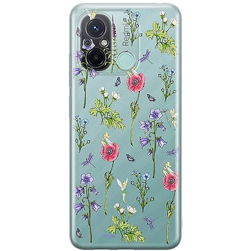 ERT GROUP etui na telefon Xiaomi REDMI 12C/ REDMI 11A, case oryginalny i oficjalnie licencjonowany przez Disney, wzór Tinker Bell 004, optymalnie dopasowane, plecki z TPU częściowo przeźroczyste