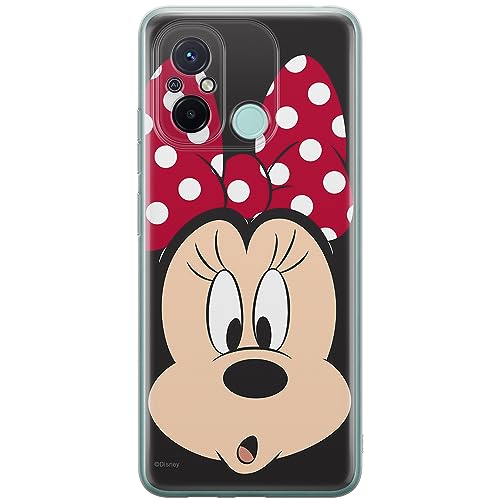 ERT GROUP etui na telefon Xiaomi REDMI 12C/ REDMI 11A, case oryginalny i oficjalnie licencjonowany przez Disney, wzór Minnie 054, optymalnie dopasowane, plecki z TPU