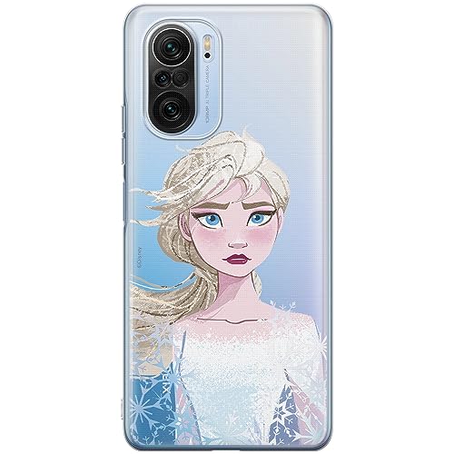 ERT GROUP etui na telefon Xiaomi MI 11i/ REDMI K40/K40 PRO/POCO F3/ F3 PRO, case oryginalny i oficjalnie licencjonowany przez Disney, wzór Elsa 014, plecki z TPU częściowo przeźroczyste