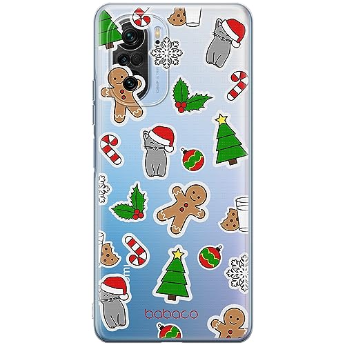 ERT GROUP etui na telefon Xiaomi MI 11i/ REDMI K40/K40 PRO/POCO F3/ F3 PRO, case oryginalny i oficjalnie licencjonowany przez Babaco, wzór Winter 006, plecki z TPU częściowo przeźroczyste