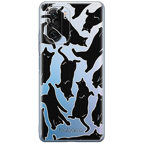 ERT GROUP etui na telefon Xiaomi MI 11i/ REDMI K40/K40 PRO/POCO F3/ F3 PRO, case oryginalny i oficjalnie licencjonowany przez Babaco, wzór Cats 005, plecki z TPU częściowo przeźroczyste