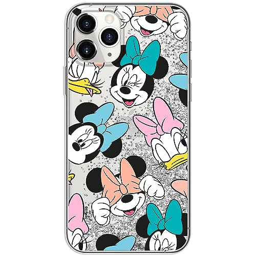 ERT GROUP etui na telefon Apple Iphone 11 PRO, case oryginalny i oficjalnie licencjonowany przez Disney, wzór Disney Friends 018, optymalnie dopasowane, z efektem płynnego brokatu