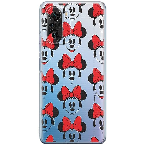 ERT GROUP etui na telefon Xiaomi MI 11i/ REDMI K40/K40 PRO/POCO F3/ F3 PRO, case oryginalny i oficjalnie licencjonowany przez Disney, wzór Minnie 058, plecki z TPU częściowo przeźroczyste