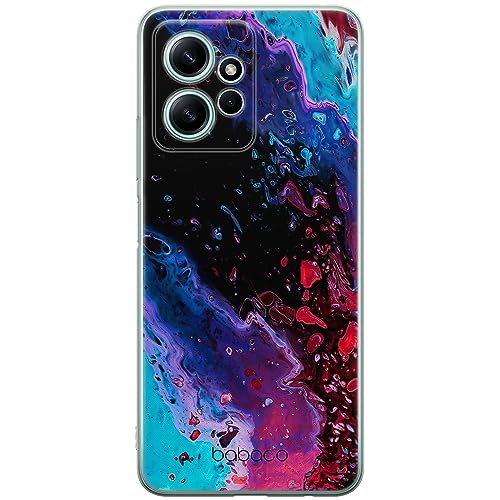 ERT GROUP etui na telefon Xiaomi REDMI NOTE 12 4G, case oryginalny i oficjalnie licencjonowany przez Babaco, wzór Abstract 016, optymalnie dopasowane, plecki z TPU