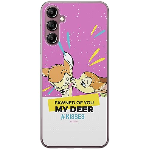 Etui Bambi 012 Disney Nadruk pełny Różowy Producent: Samsung, Model: A14 4G/5G