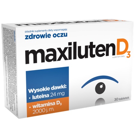 Aflofarm farmacja polska sp. z o.o. Maxiluten D3 30 tabl.