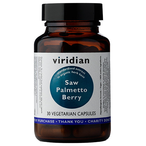 Viridian Saw Palmetto Berry Extract (Palma Sabałowa) 30 kaps