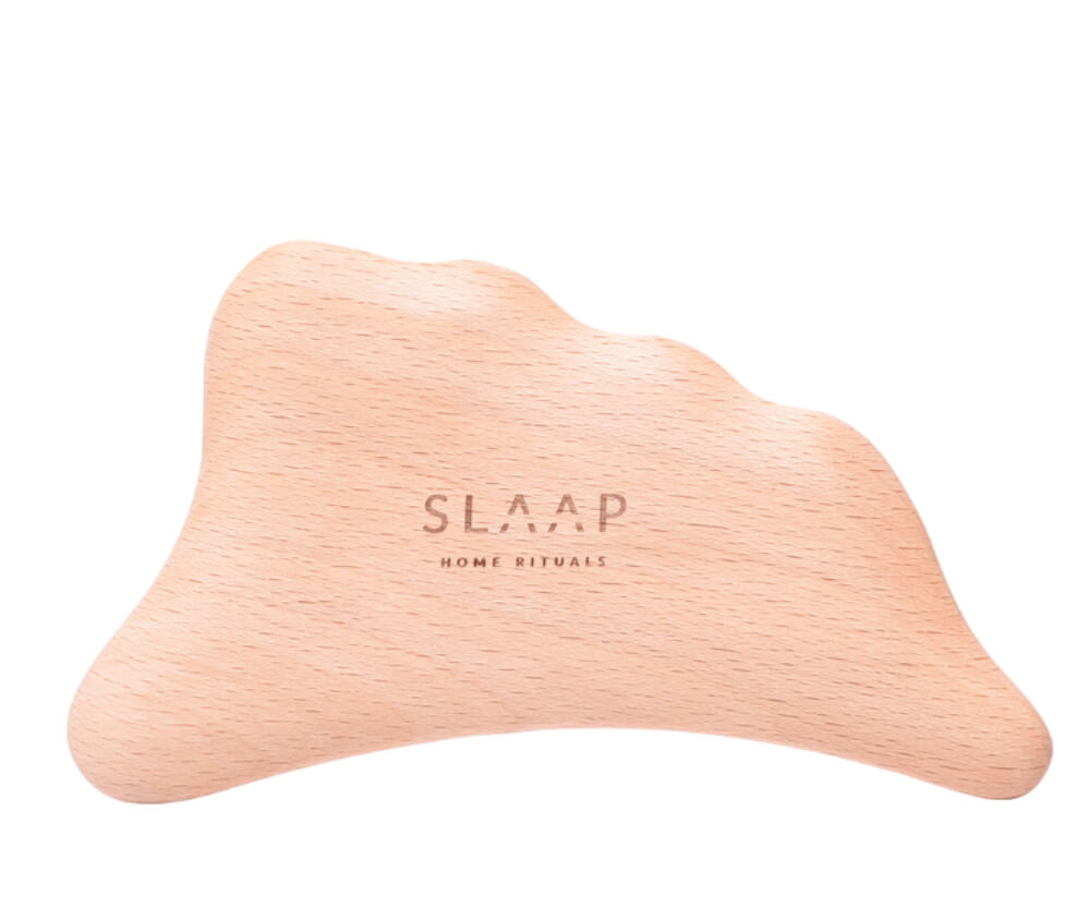 SLAAP Drewniana Płytka do masażu ciała Gua Sha