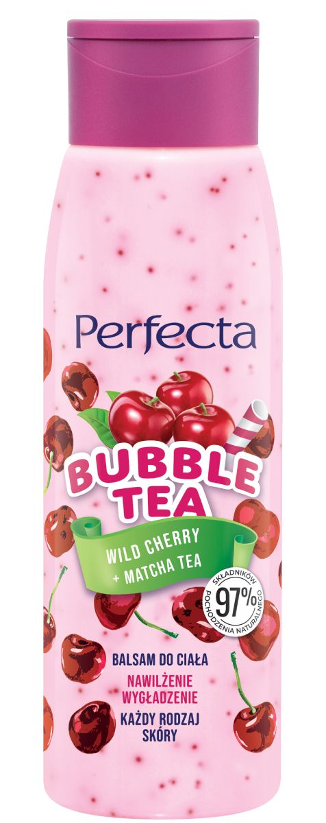 Perfecta Bubble Tea Wild Cherry - Balsam do ciała  400 ml