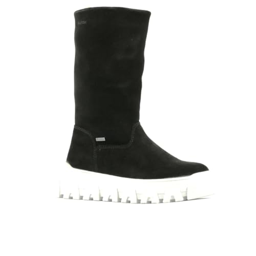 Richter Kinderschuhe Dziewczęce żelazne półdługie kozaki, czarny, 39 eu