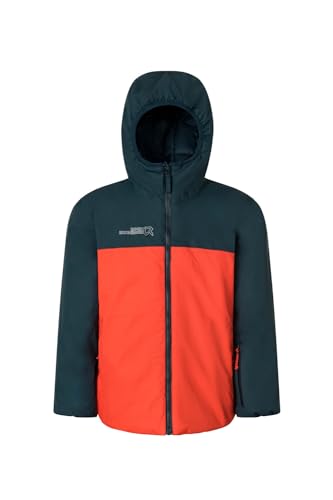 Rock Experience REJJJ01231-C786 HELIX PADDED JUNIOR JACKET Unisex - Kurtka dziecięca 1556 REFLECTING POND+0740 CHERRY TOMATO 14/164