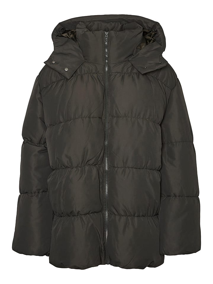Vero Moda Kurtka pikowana w kolorze antracytowym