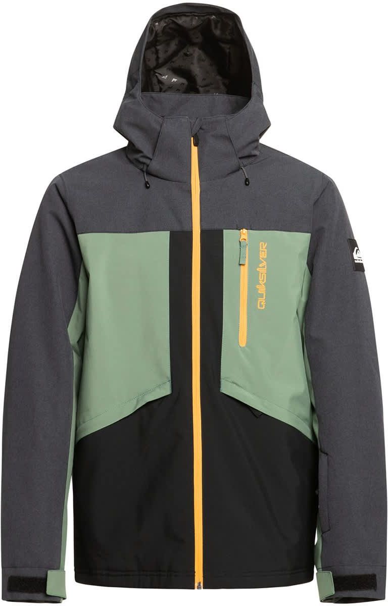 kurtka zimowa męska QUIKSILVER DAWSON JACKET True Black - KVJ0