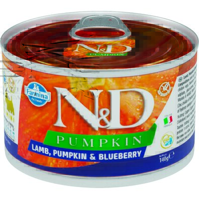 Farmina N&D Dog lamb pumpkin blueberry mini 140 g