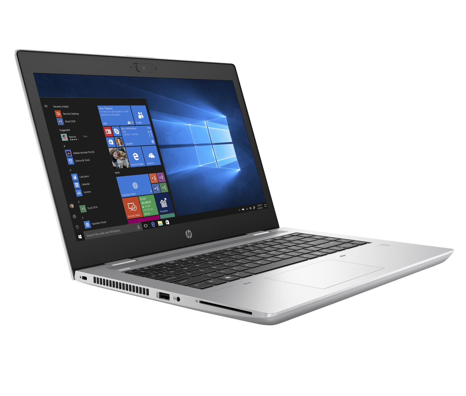HP ProBook 640 G5 / 7KP24EA / Intel i5 / 8GB / SSD 256GB / Intel UHD / FullHD / Win 11 Pro / Srebrny