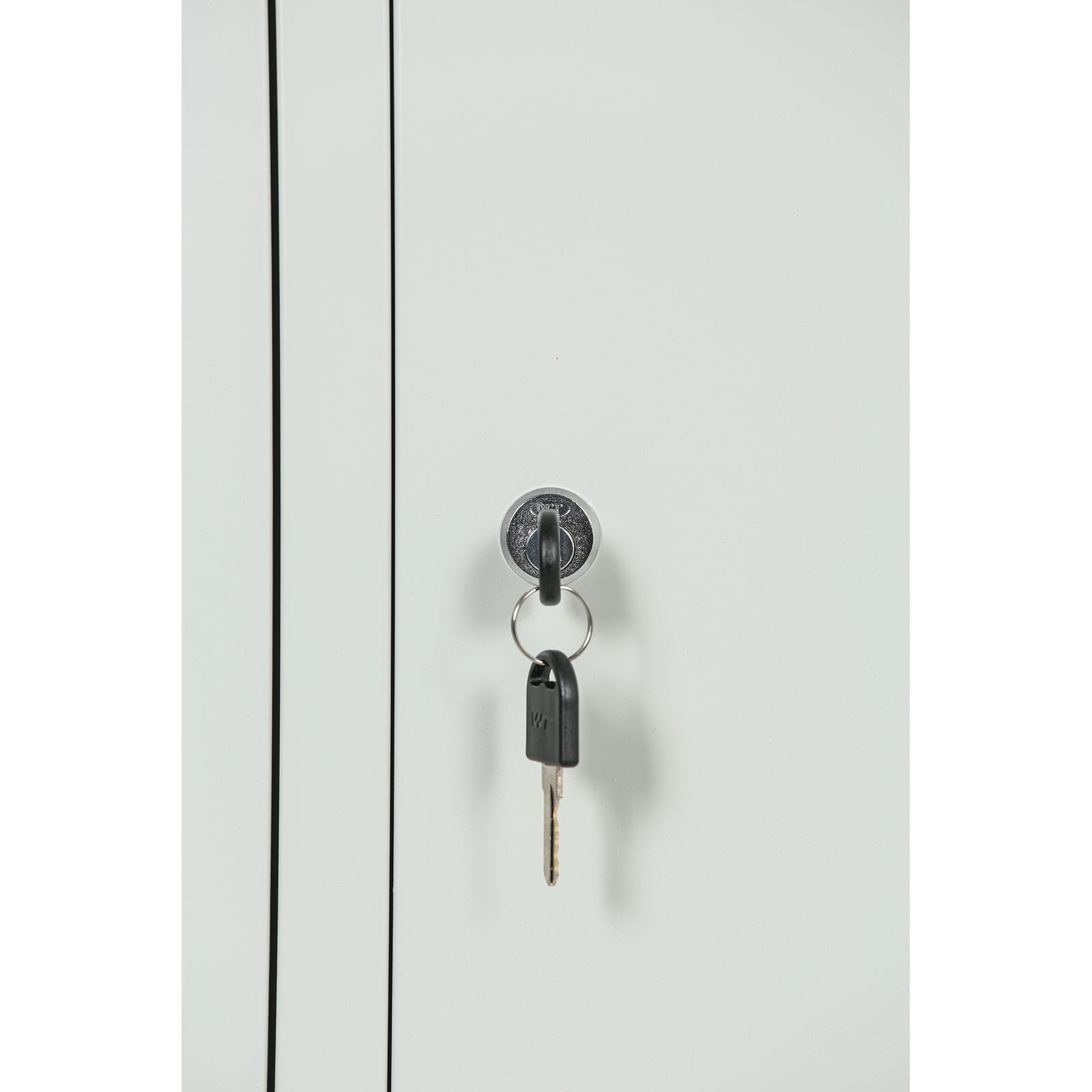 Szafka ubraniowa ze schowkami, 6 schowków, 1850 x 900 x 500 mm, zamek cylindryczny, drzwi zielone