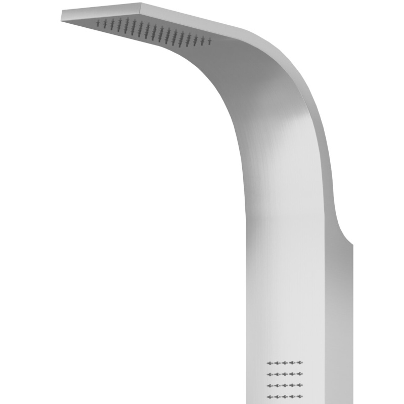 Corsan Samsara Panel prysznicowy termostatyczny stal szczotkowana S003TSAMSARA - odbiór osobisty: Kraków, Warszawa