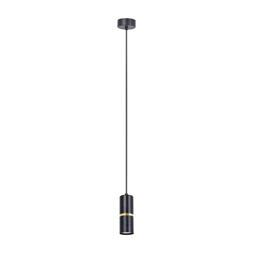 Ines lampa wisząca 1xGU10 czarna K-5240