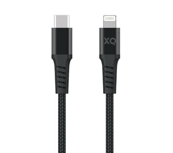 Xqisit Lightning - USB C 2.0 2m (czarny)