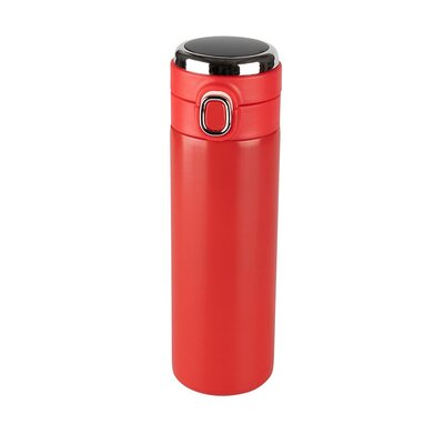 Lumarko Kubek Termiczny 420 ML Z Wyświetlaczem Led Czerwony