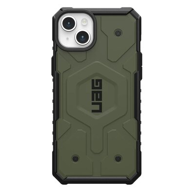 UAG Pathfinder Magsafe do iPhone 15 Plus olive
