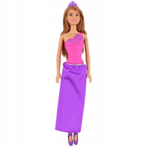 LALKA BARBIE KSIĘŻNICZKA BRUNETKA W KORONIE MATTEL