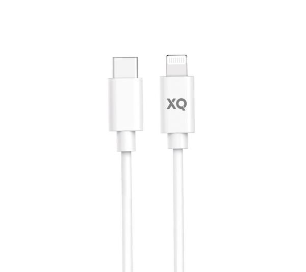 Xqisit Lightning - USB C 2.0 1m (biały)