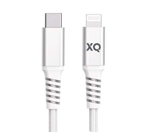 Xqisit Lightning - USB C 2.0 2m (biały)