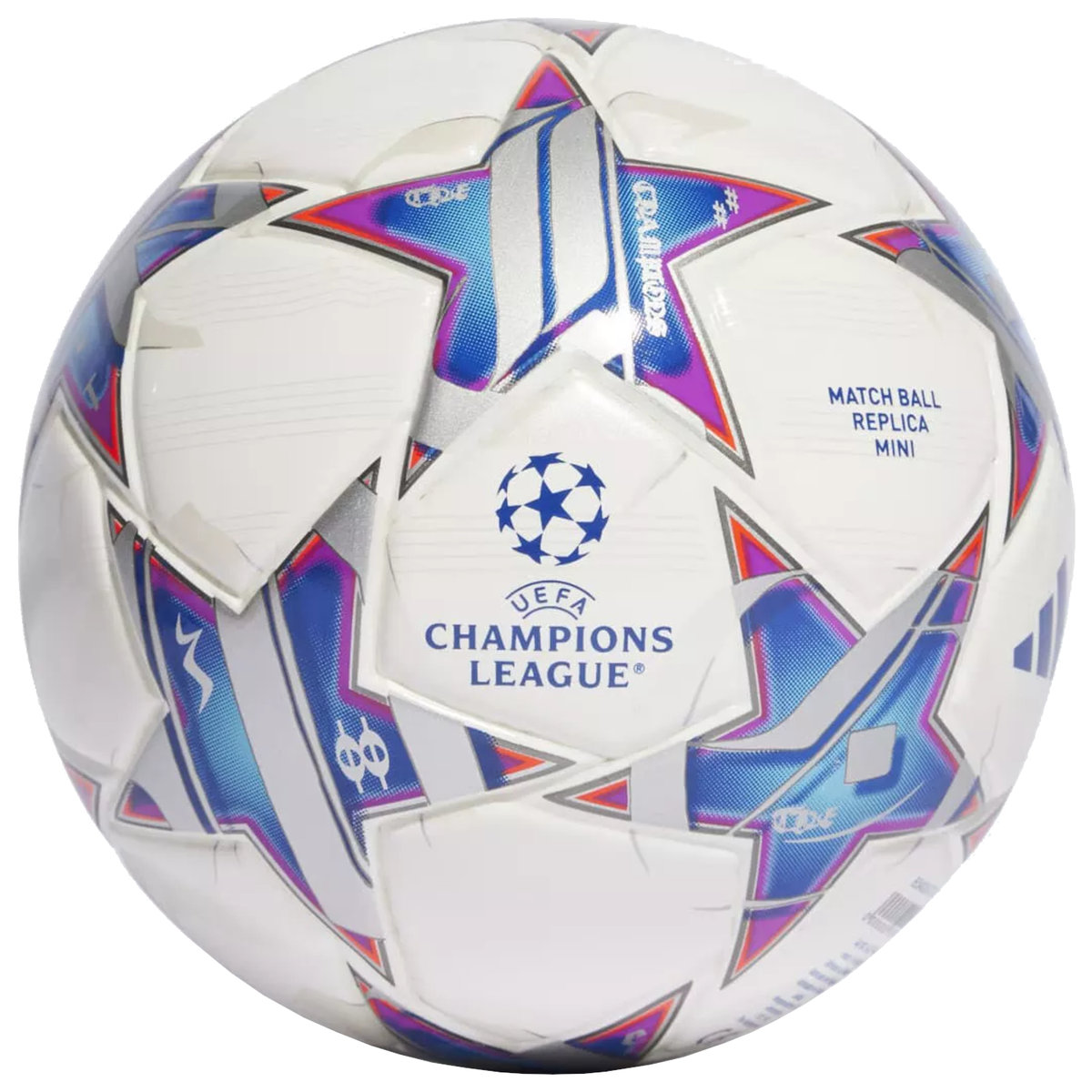 adidas UEFA Champions League Replica Match Mini Ball IA0944, unisex, piłki do piłki nożnej, Białe