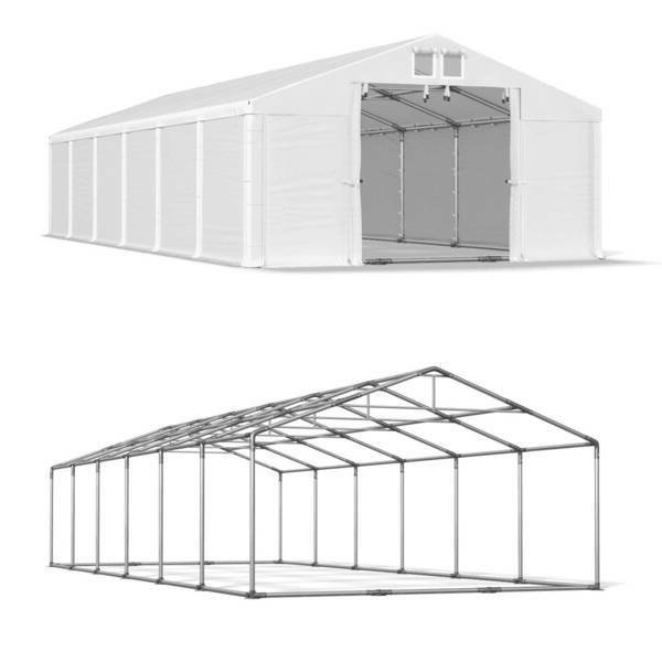 Namiot Magazynowy Całoroczny 5x12x2 Biały SUMMER PLUS MSD