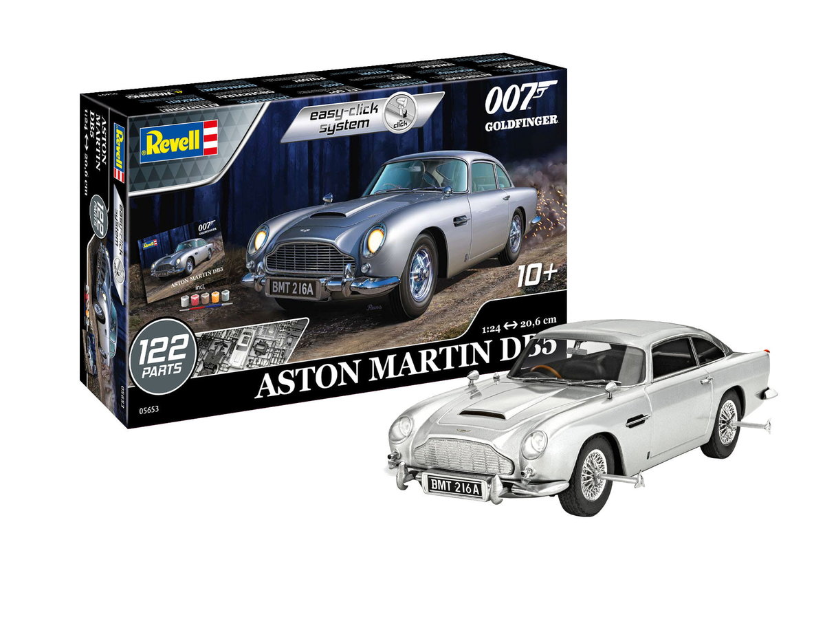 Aston Martin DB5 - James Bond 007 Goldfinger 1:24 Revell 05653