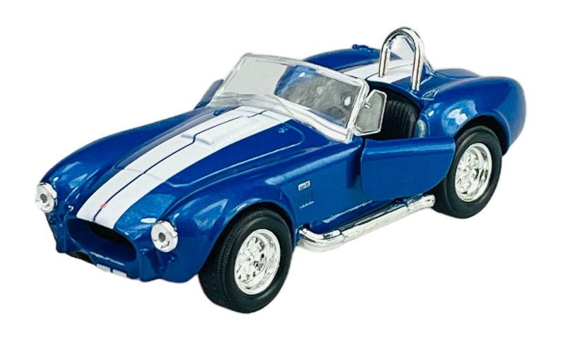 WELLY OLD TIMER 1965 SHELBY COBRA 427 S/C NIEBIESKI 1:34 METALOWY NOWY MODEL