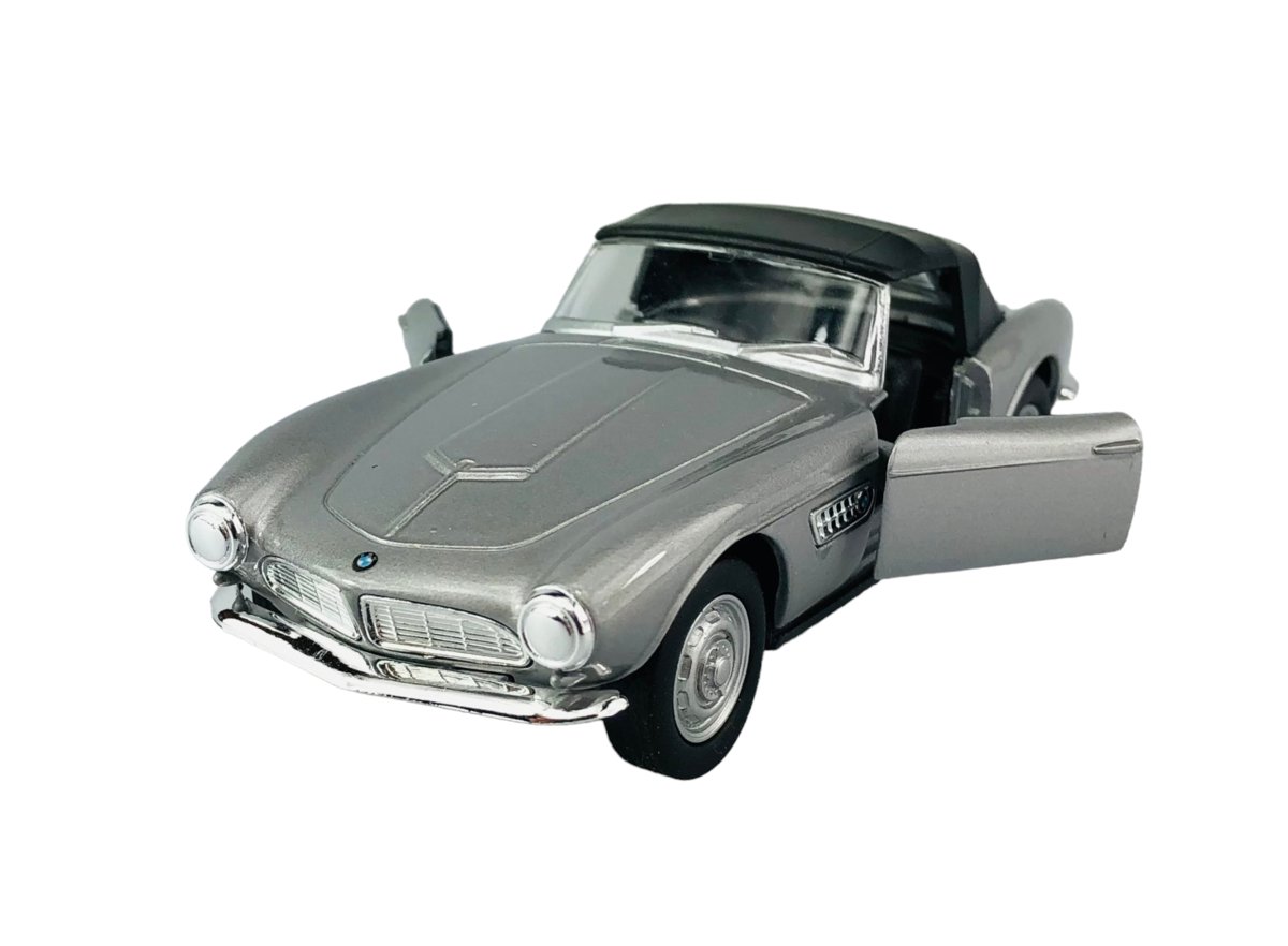 WELLY OLD TIMER BMW 507 Z DACHEM SREBRNY 1:34 METALOWY NOWY MODEL