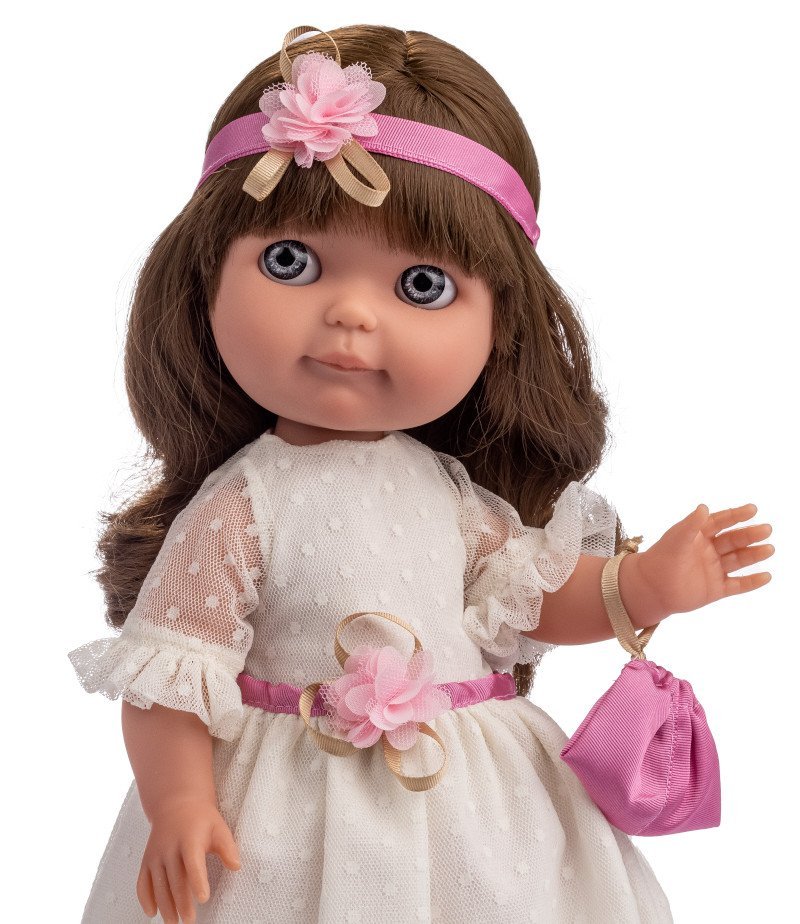 Elegancka lalka dziewczynka - Chloe - brunetka