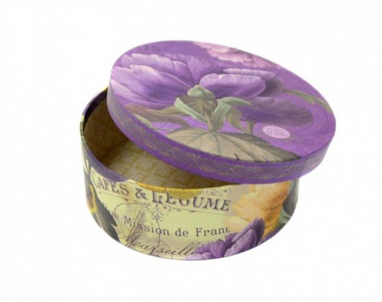 PUDEŁKO ZDOBNE OKRĄGŁE 17CM 2153 ARGUS PETALS OF PARIS