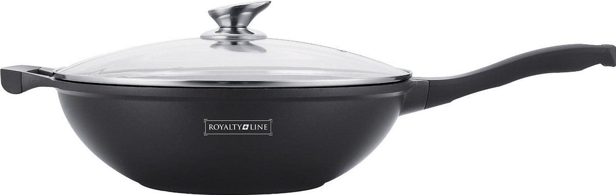 Wok 32cm 5,9l Royalty Line powłoka marmur BW-32ML