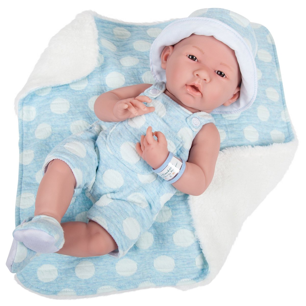 Hiszpańska Lalka Bobas, Azul Dino Theme