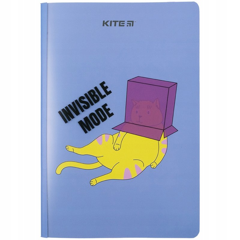 NOTES NOTATNIK PAMIĘTNIK A5+ NIEBIESKI KOTEK KITE