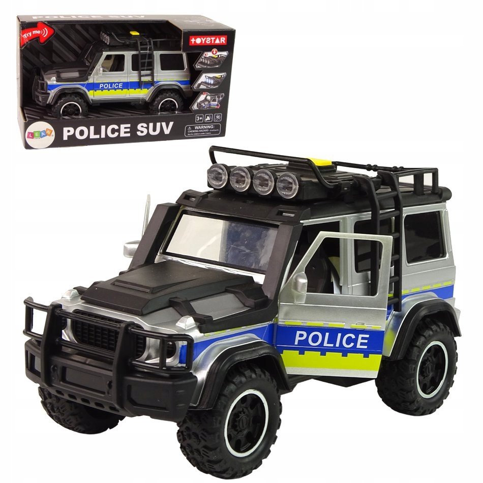 Policyjny SUV Radiowóz terenowy Policja skala 1:14 Jin Jia Toys