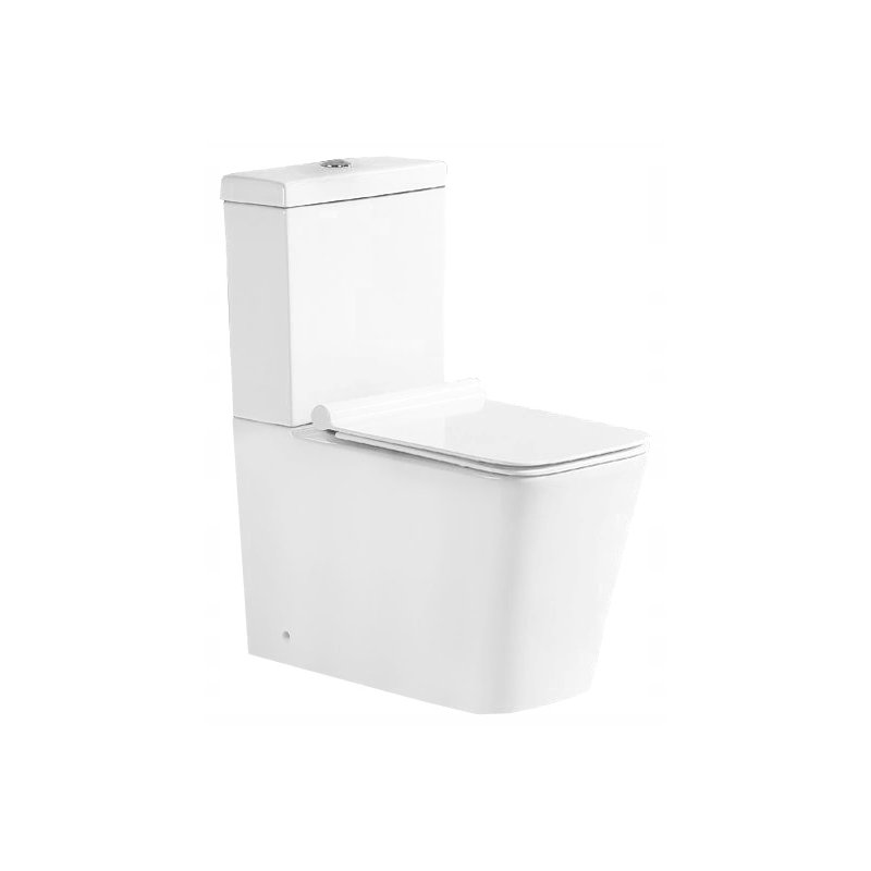Mexen Cube kompakt wc z deską wolnoopadającą, biały