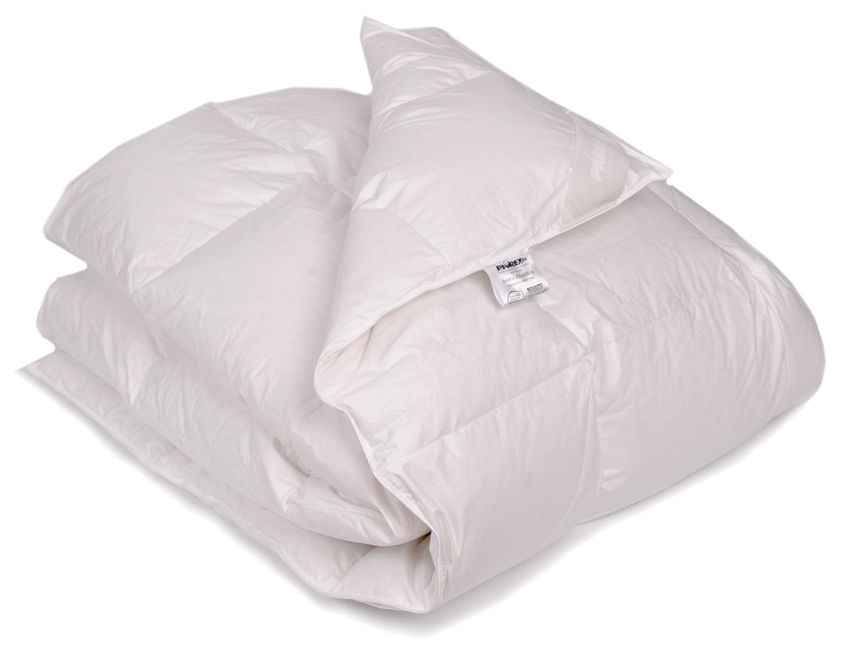 KOŁDRA PUCHOWA KASETOWA 140/200 NATURAL BIAŁA PIÓREX