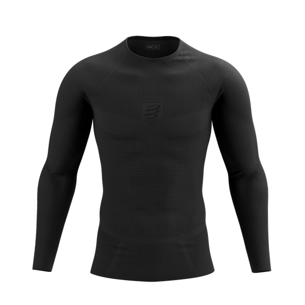 COMPRESSPORT Koszulka termoaktywna męska ON/OFF BASE LAYER LS TOP black