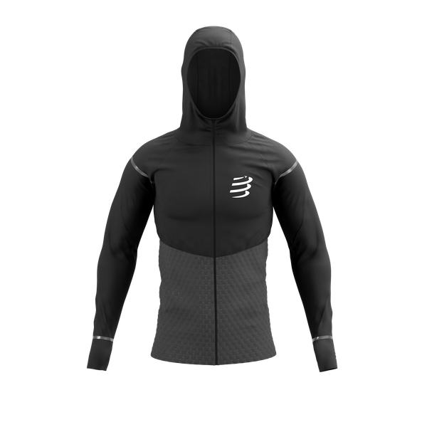 COMPRESSPORT Kurtka biegowa męska WINTER INSULATED JACKET black