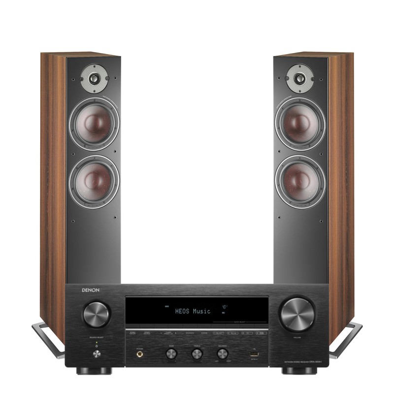 Zestaw stereo: Denon DRA-900H + Dali OBERON 7, Kolor: Biały