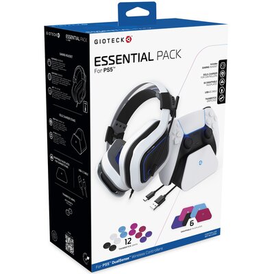 Zestaw akcesoriów GIOTECK Essential Pack do PS5