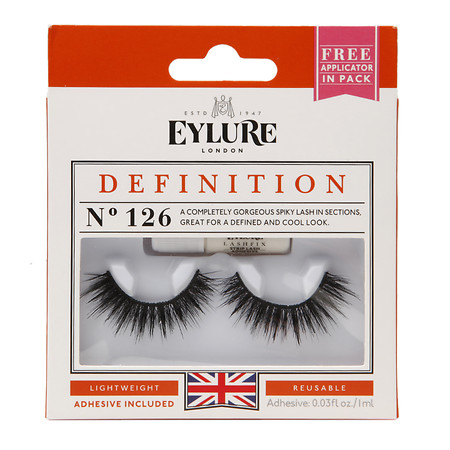 Zestaw rzęs Eylure Dramatic Lashes 126 (5011522103624)