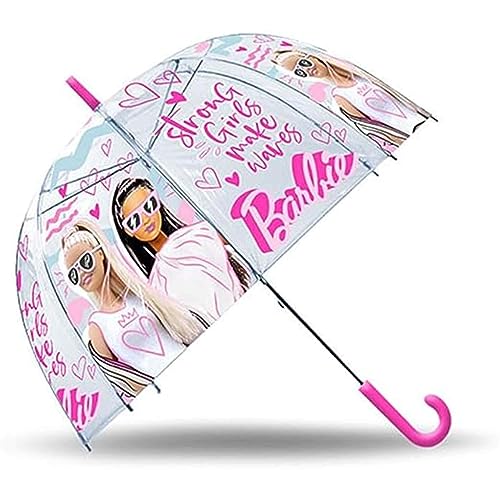PARAGUAS MANUAL BARBIE 46 cm